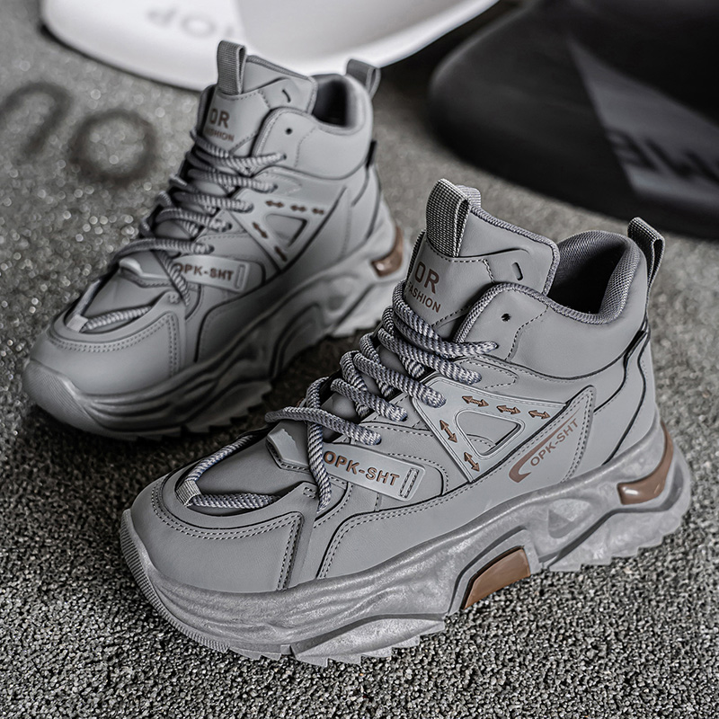 High Top Breathable Anti Slip  - Men Shoes Sale ulasan dan harga