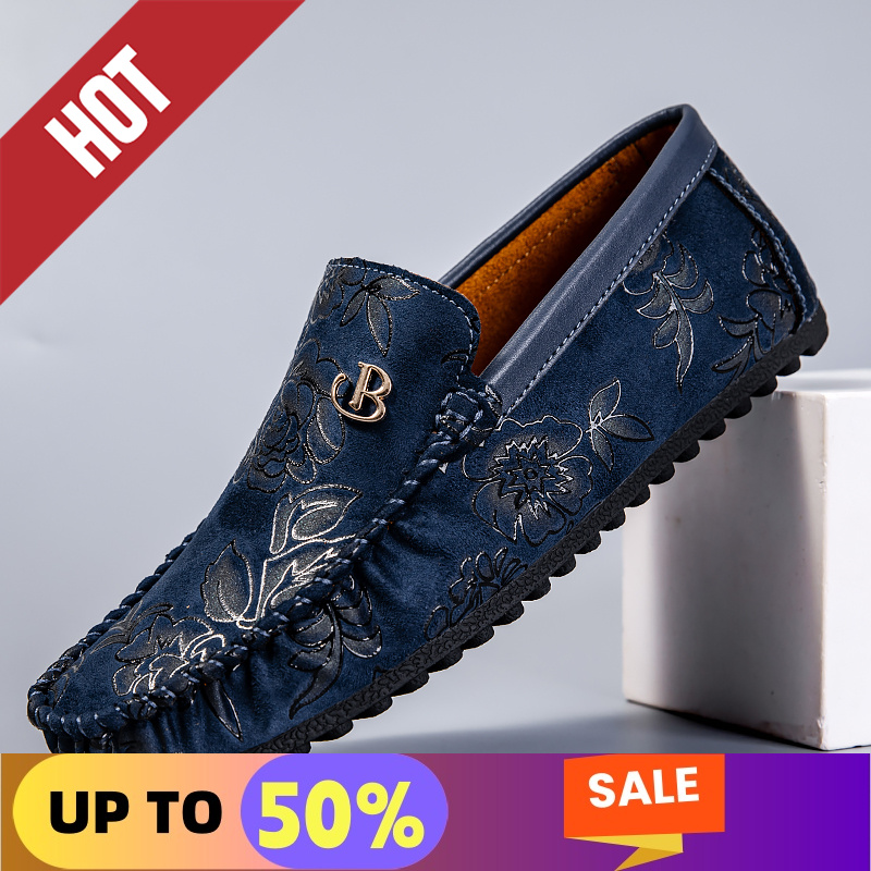 Leisure Leather Loafers Men De - Men'S Shoes Hey Dude ulasan dan harga