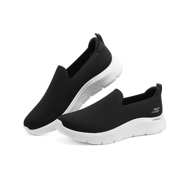 Skechers Go Walk Flex Cushioni - Men'S Shoes Black And White ulasan dan harga