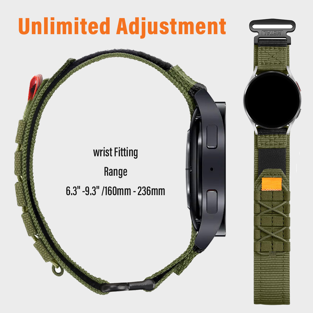 22mm 26mm Nylon Watch Strap fo - Velcro Strap Sandal ulasan dan harga