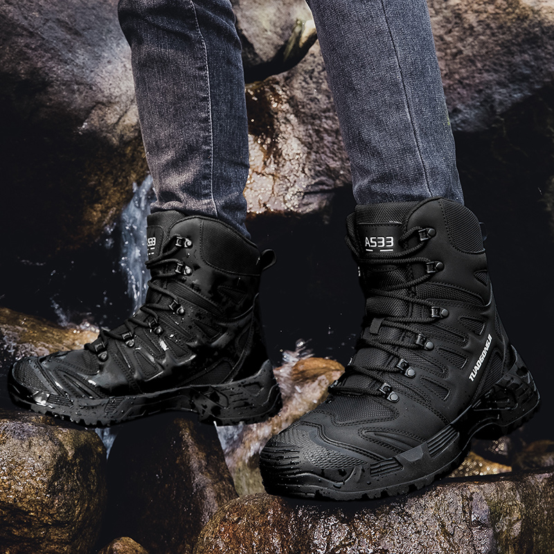 Men's Large Size Outdoor Tacti - Men'S Training Shoes ulasan dan harga