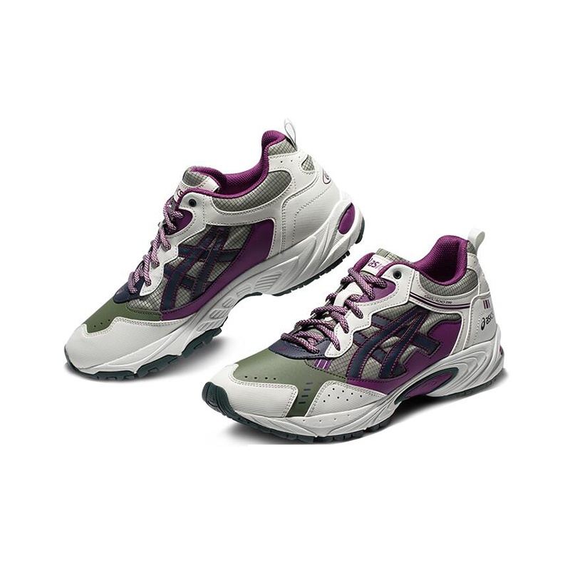 ASICS Gel 100 Running Shoes Un - Men'S Shoes Green And White ulasan dan harga